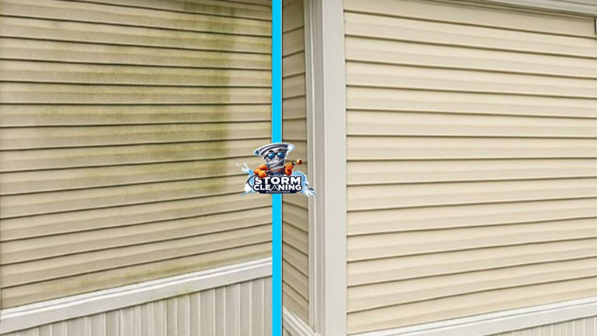 Nettoyage bardage softwash